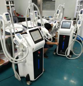 China coolplus super effective 8cm reduction in 1 treatment 4 heads cryolipolysis machine fat freezing factory