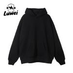 Cheapest Oversize Heavy Men Plain Sweatshirts High Quality Street Solid Color