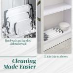 Dishwasher Safe Plastic Kitchen Cutting Board With Easy-Grip Handles