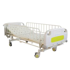 China 2 Function ISO9001 Rest Lifting Manual Crank Hospital Bed factory