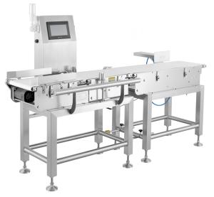 China 110 / 220V Industrial Checkweigher , Scale Weighing Machine For Bottle Packaging factory