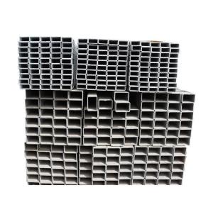 China 3x3 Inch Hot Dipped Galvanized Square Steel Pipes 0.5mm Zinc Coating Enhanced Protection for Construction Structure factory