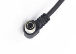 Right Angle 6 Pin Hirose Cable / Female To Open Cable 5 Meters For Analog Camera