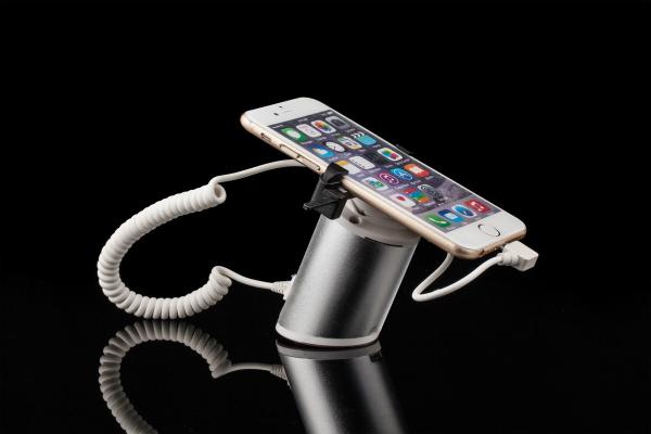 COMER mobile stores charger display holders anti-theft security gripper stands