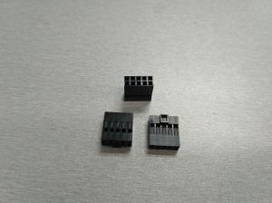 China Dual Row Wire To Board Connector 2.54mm Pitch Crimp Connectors With Bump Lock factory