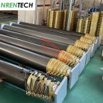 15m heavy duty payload lockable pneumatic telescopic mast 350kg payloads for