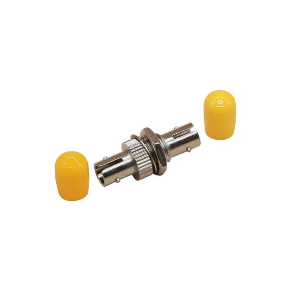 ST Sleeve Metal Housing ST - ST Fiber Optic Adapter Simplex Optical Fiber