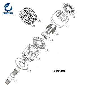 China Swing Motor Spare Parts Jmf29 Jmf33 Jmf36 Jmf43 Jmf47 Jmf53 Jmf64 Jmf80 Jmf151 factory