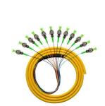 12 Core 0.9mm Cable Fiber Optic Pigtail APC Upc FC St Connector Optical Bunch