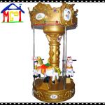 Kiddie horse ride merry-go-round carrousel 6 seats girls game for amusement park