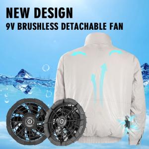 Brushless Air Conditioning Jacket Cooling Fan 5V USB Power Supply