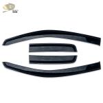 Durable Tape On Window Deflectors Dark Smoke With 3m Tape