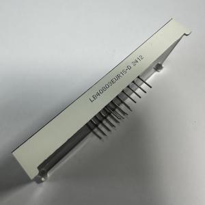 High-Visibility Ultra Red 4-Digit LED Clock Display Unit