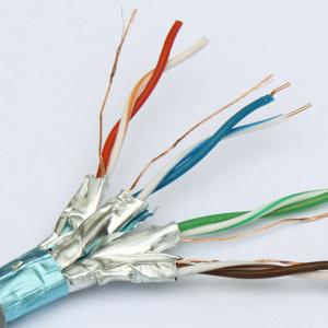 China 8 Core Nontoxic Network Patch Cable For Cat 5 Moistureproof Durable factory