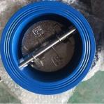 CI Body Material ANSI Standard Stainless Steel Dual Plate and Wafer Check Valve