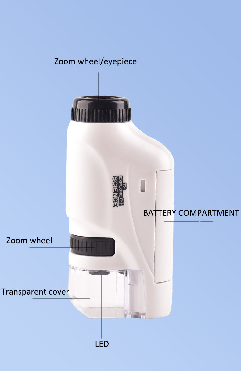 Discover the Fascinating World of Science with Children's Portable Microscopes Ages 5-7