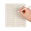 Rubber Eyebrow Tattoo Practice Skin Rubber Practice Makeup Sheets