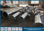 Steel Electrical Power Pole , Power Transmission Poles For Electrical Power