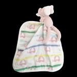 ODM OEM Baby Sheep Toys Stuffed Animal Doudou Baby Comforter Skin Friendly