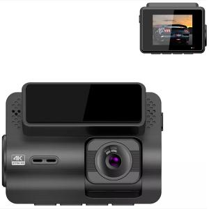RGB AHD Dual Lens GPS Wifi Dash Cam With Speed And GPS Motion Detection