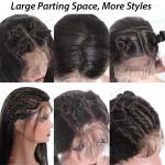 13x4HD Lace Front Wig Bone Straight Human Hair Wig PrePlucked