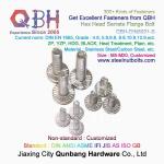 QBH DIN 6921 Gr. 4.8/6.8/8.8/10.9/12.9 Carbon SS304 SS316 Stainless Steel