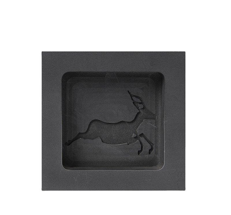 Custom 3D Graphite Ingot Mould for Gold Copper and Aluminum in Metallurgical Industry