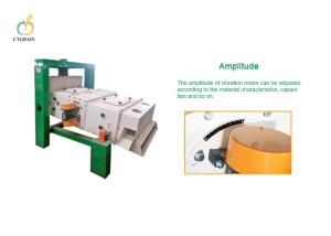 China feed plants Sieve 100*200cm mobile vibrating screen factory