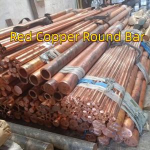 China Red Copper Round Bar Rod High-Purity 99.9% Material/ ASTM C1100 factory