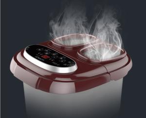 China Convenient Carrying Foot Bath Massager 3 Sets Turntable With Red Light factory