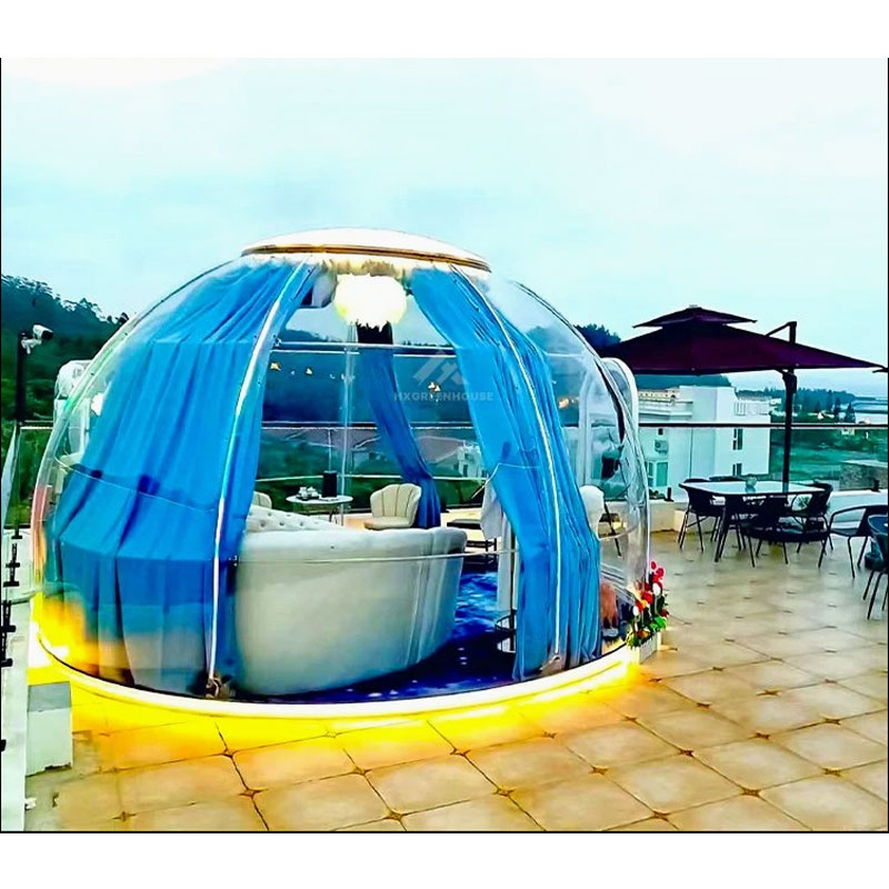 Discover the Beauty of Nature with Our Hotel Outdoor Geostatic Transparent Dome House