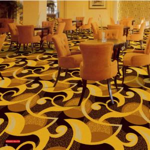China Luxury PVC Carpet Flooring , 100 Polypropylene Carpet Jacquard Style factory