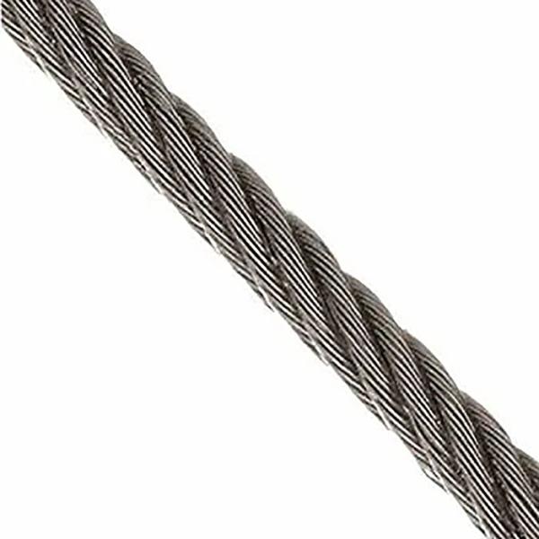 Stainless Steel 6X15 7FC Wire Rope for Bundling High Tensile Fiber Core