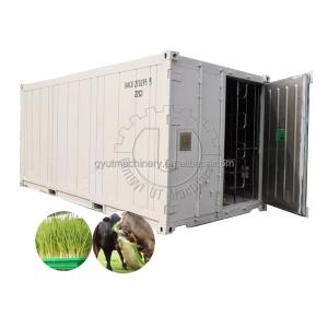Container Automatic Hydroponic Fodder System Sprouting Machine for Wheat Soybean