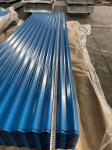 Corrugated Galvanized Roofing Sheets Plate with Color Coated Steel Sheet Flange