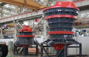 China Steel Slag 310 Tph Crusher Gyratory For Mine Rock factory