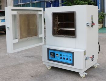 China Digital High Temperature Ovens Vacuum Degassing Chamber Oven CE Certificate factory