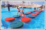 Aqua Park Equipment Water Pool Aqua Play Fiberglass Lemna Minor For Family Play