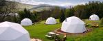 6m Small Igloo Garden Dome Tent Outdoor Exhibition / Trade Show Tent