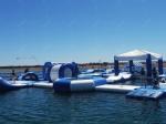 Exciting And Versatile Inflatable Floating Water Park 2 Years Warranty