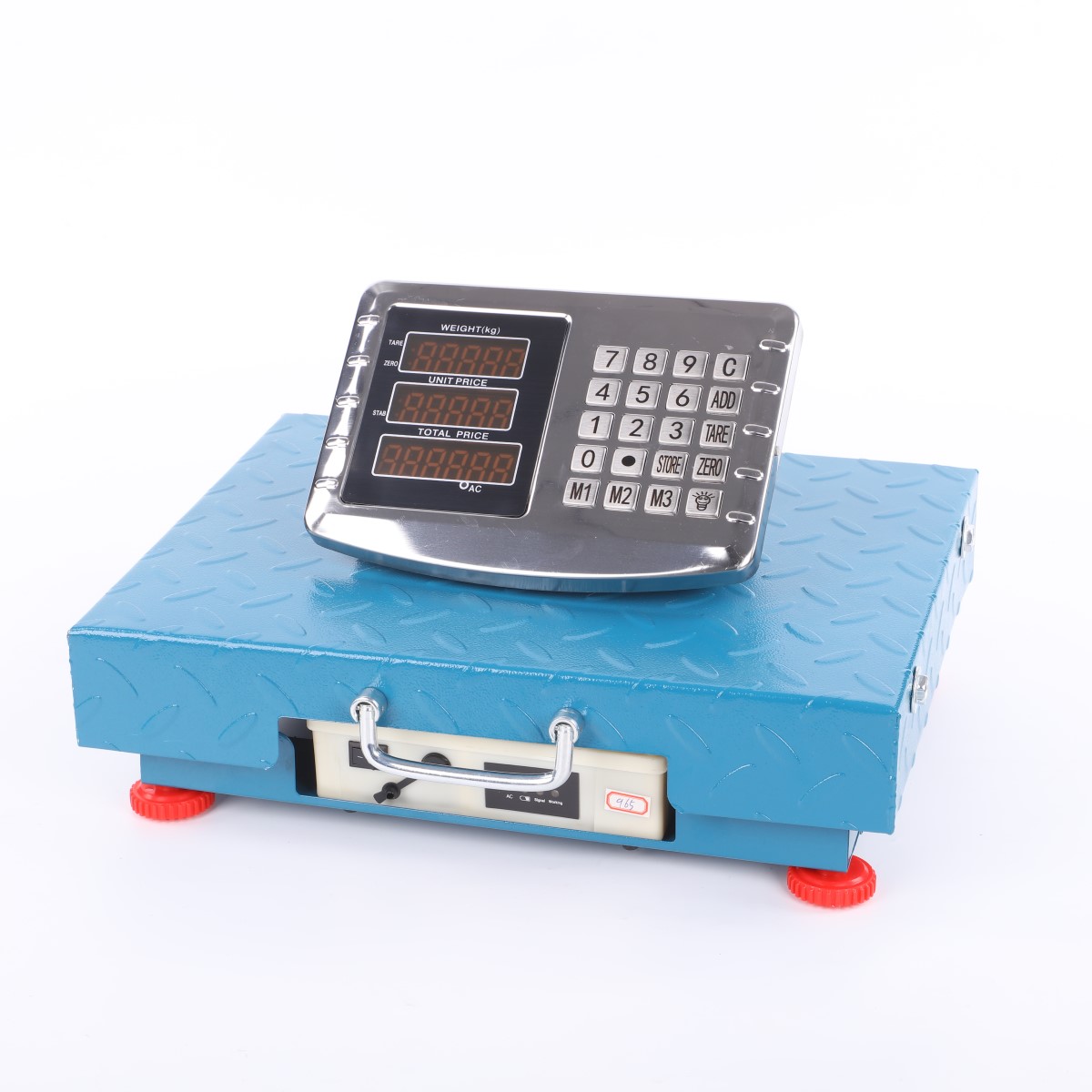 Industrial Scale Wireless 200kg to 600kg Bench Scale with LED/LCD Display and Floor Weighing Function
