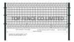 3D wire mesh fence panels