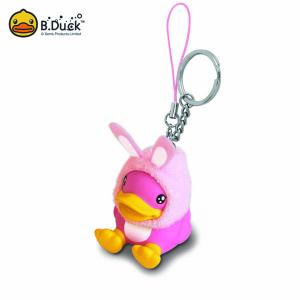 China 3D Cartoon Cute Duck Keychain Pendant En71 ASTM Certificate factory