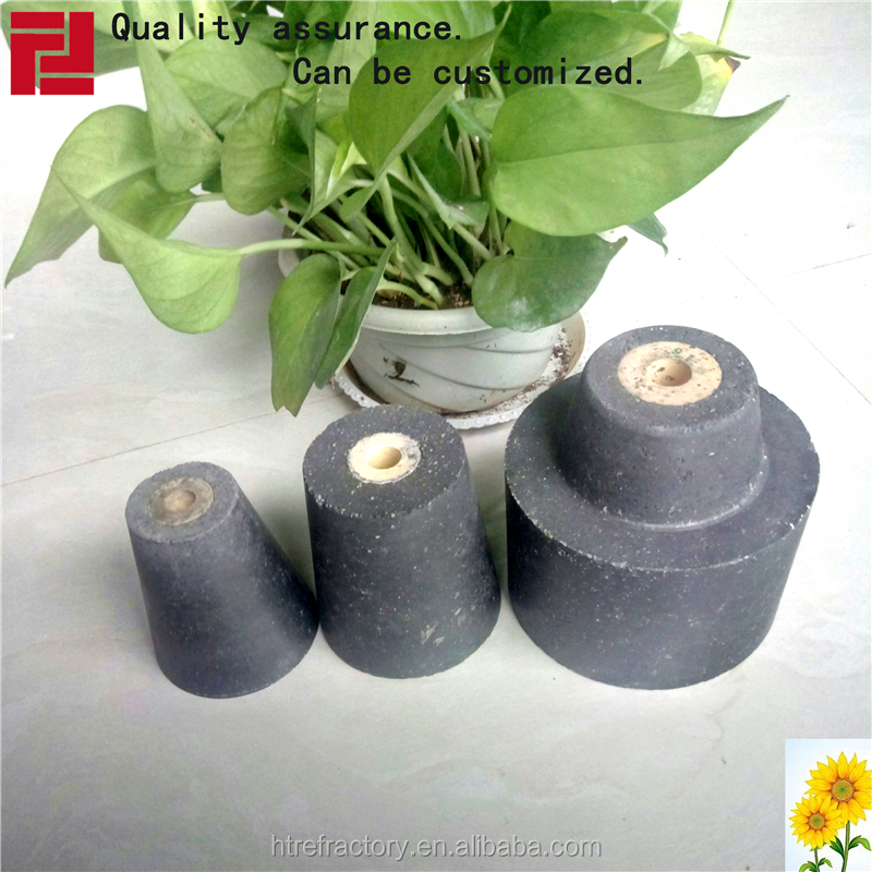 0.01-0.03% MAX CrO Content High Alumina Carbon Tundish Nozzle Refractory Brick for Steel Ladle
