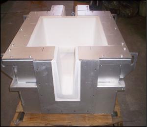 China Customizable Aluminum Smelting Casting Maximum Temperature Depends On Material Plate Diemension 15''*15''*1 factory