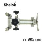 Hydrualic liquid pressure gauge calibrator pressure calibration pump