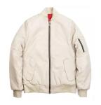 Blank Nylon Waterproof Ma1 Bomber Jacket Side Pockets Anti Wrinkle