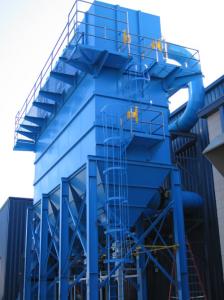 China Construction Cement Dust Collector System Carbon Steel Material Fast Cleaning factory