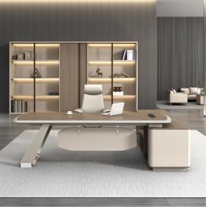 China Modern Chair Wooden Modular Executive Manager Table Chief Executive Table factory