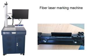 China Fiber laser marking machine, plastic laser logo printing machine factory